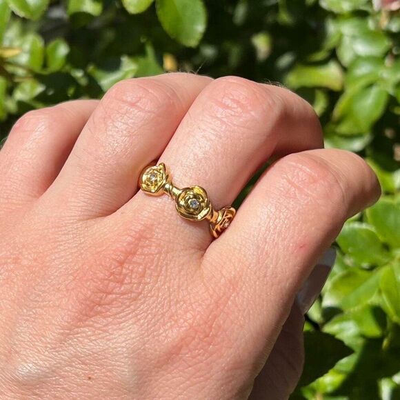 New! “Florentina” Rose Gold Ring - Picture 2 of 2